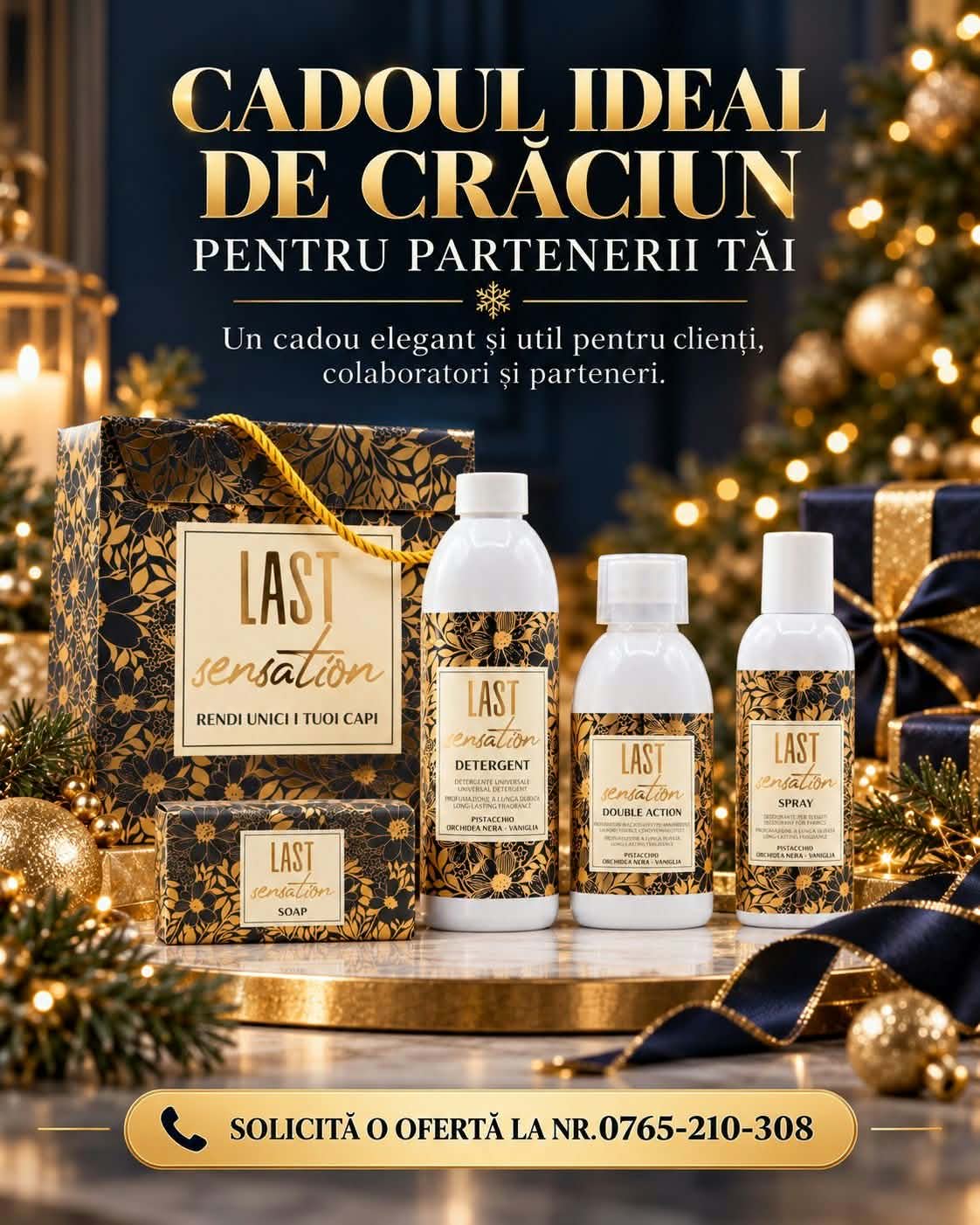 Cutie cadou Last Sensation – Set complet pentru îngrijirea rufelor și a țesăturilor