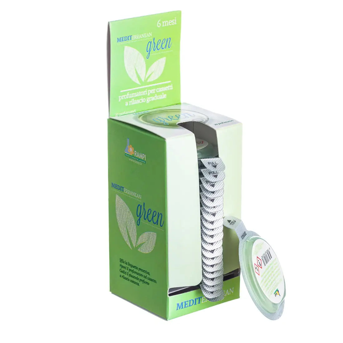 Parfum spatii mici Mediterranean Green, 20buc x 5ml