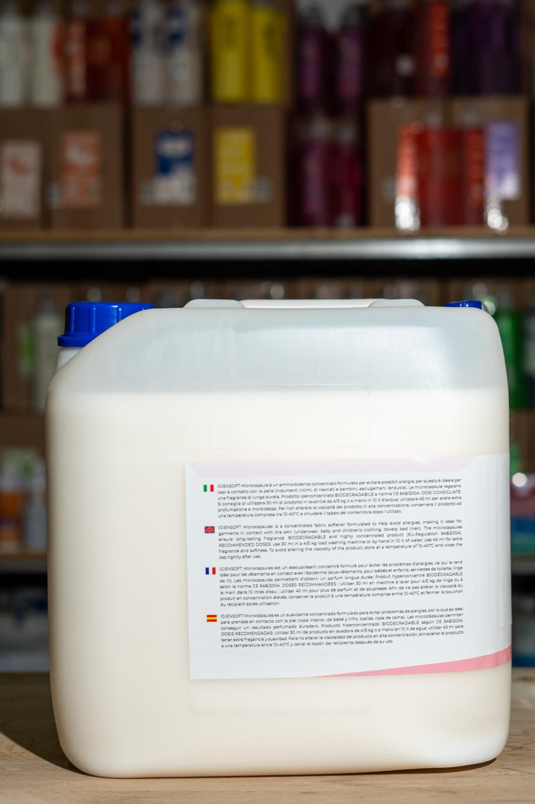 Balsam rufe profesional - IgienSoft Micro, igienizare completă, 15L