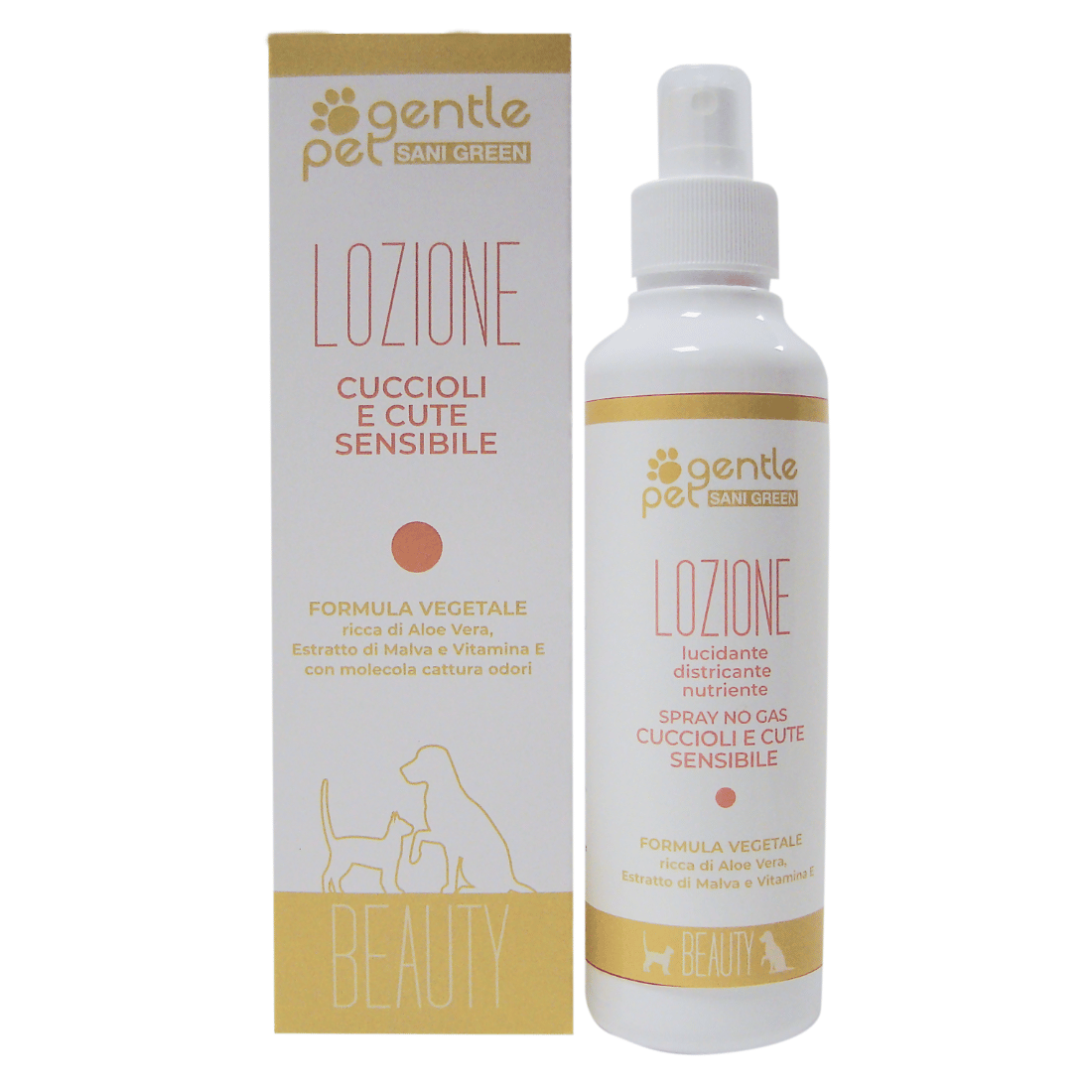 Loțiune pentru căței cu piele sensibilă - Calmare și hidratare, 200ml