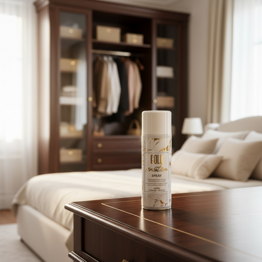 Spray pentru rufe și casă, igienizare rapidă, Gold Sensation400ml