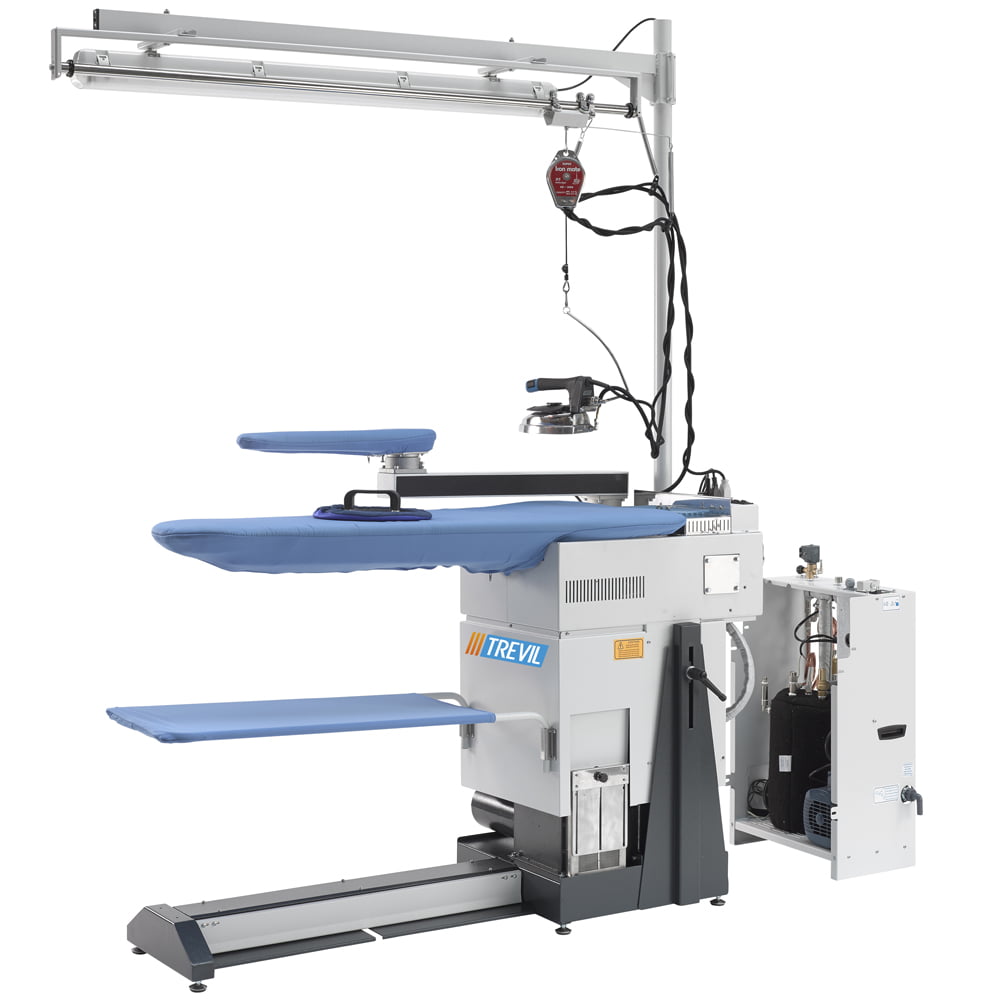 Masa de calcat profesionala aspiranta,suflanta si vaporizanta