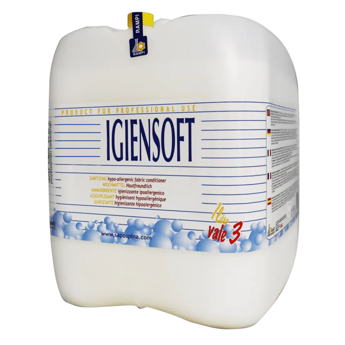 Balsam lichid profesional pentru rufe - Igienizare și prospețime, 15L