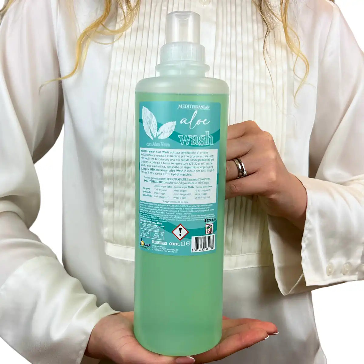 Detergent lichid rufe, aloe vera, 1L