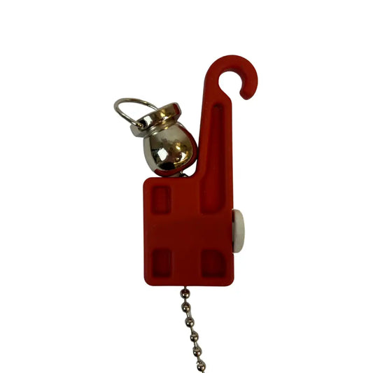 Lant cu carlig cu pozitie reglabila, finisat articole curatatorie