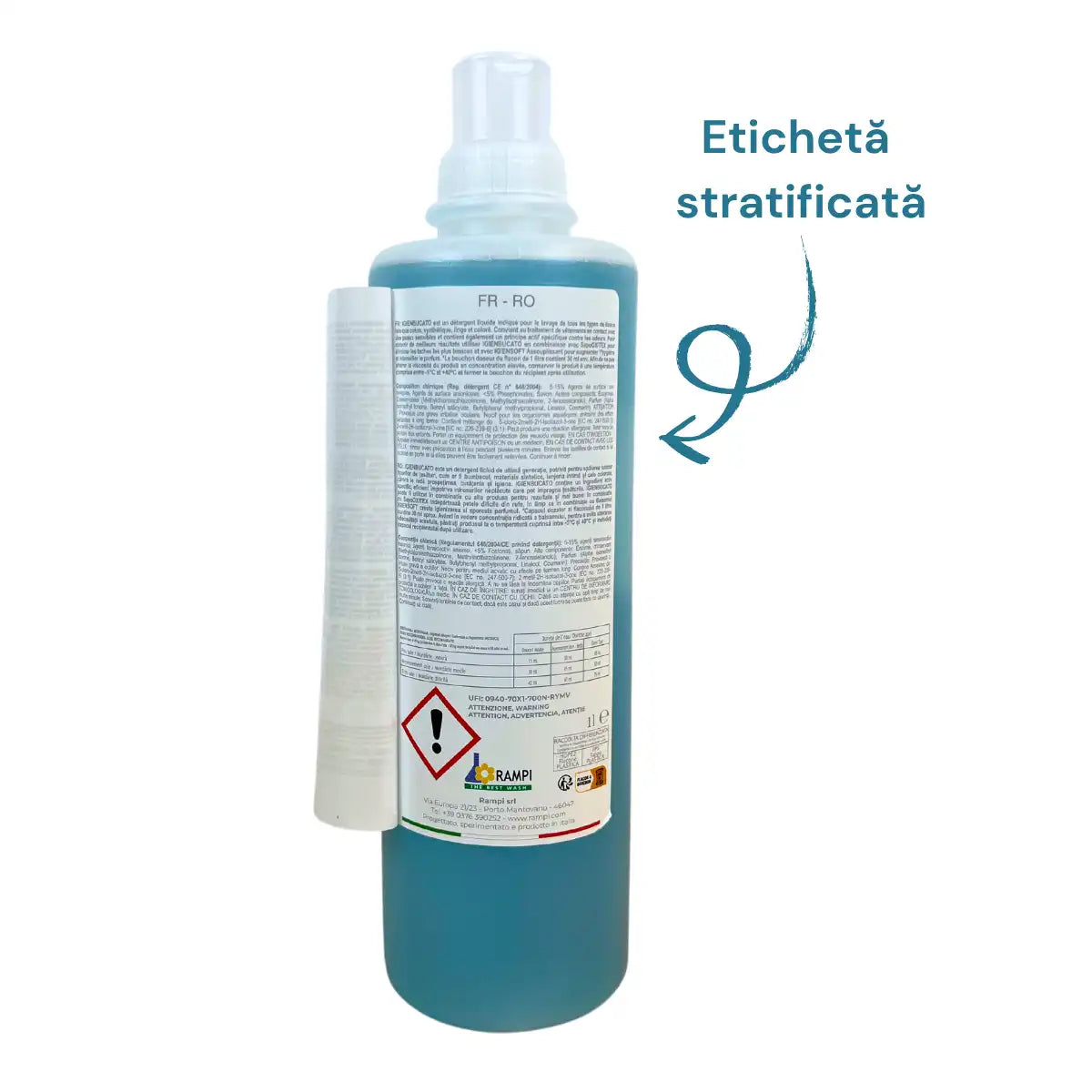 Detergent igienizant pentru rufe, hipoalergenic, 1L