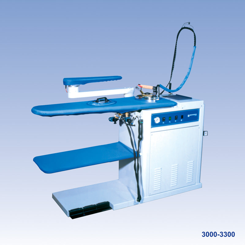 Masa de calcat cu aspirare si abaur 3000-3300-1