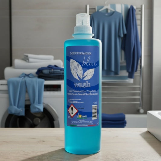 Detergent lichid rufe, Mediterranean Blue, 1L