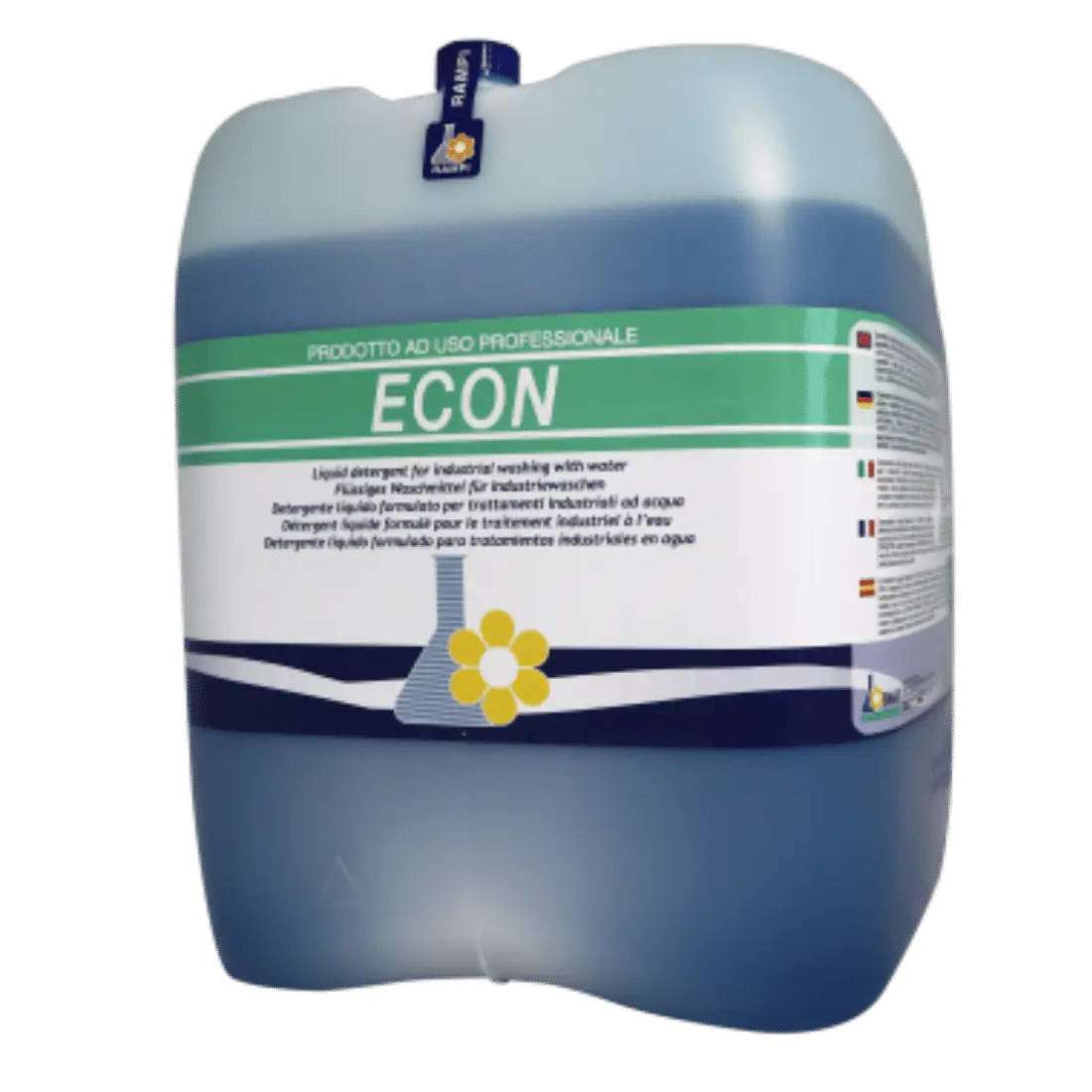 Detergent lichid rufe - Rampi Econ, soluție profesională, 15kg