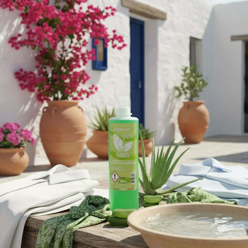Detergent lichid rufe, Mediterranean Green, 1L