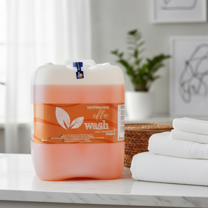Detergent lichid rufe, Medit EFFE, hipoalergenic, 15L