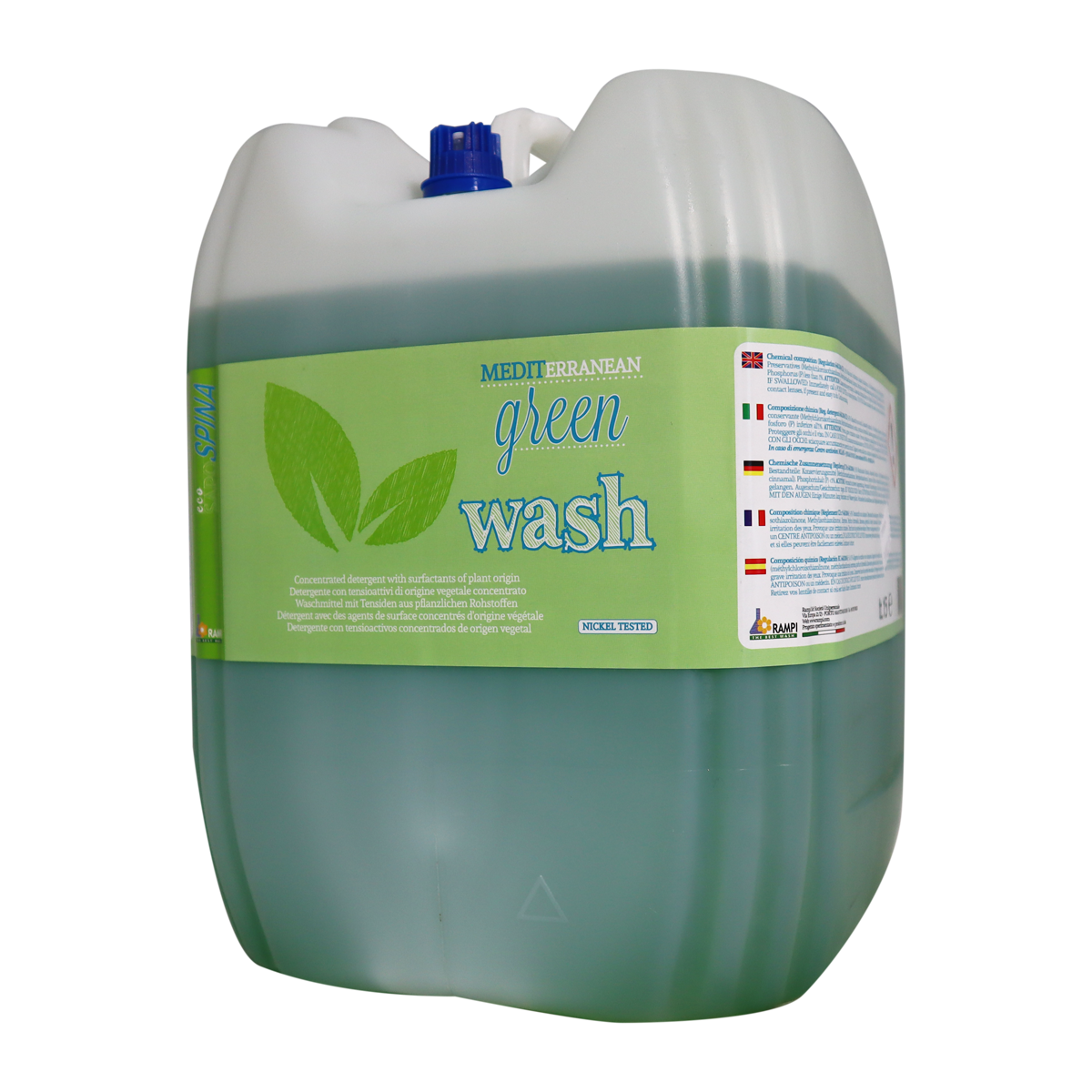 Detergent lichid rufe, Mediterranean Green, 15L