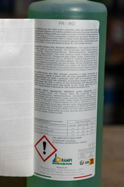 Detergent lichid vase, spălare manuală, 100 spălări, 1L