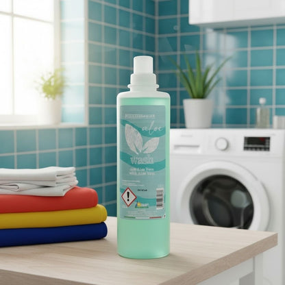 Detergent lichid rufe, aloe vera, 1L