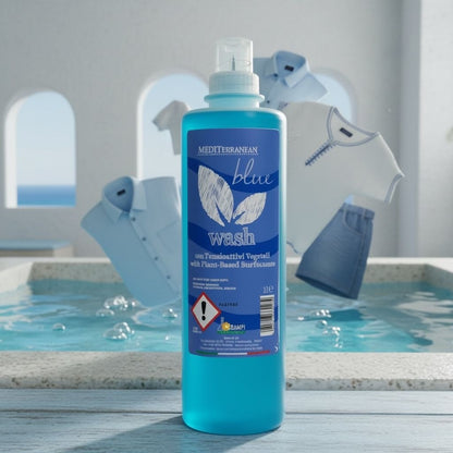 Detergent lichid rufe, Mediterranean Blue, 1L