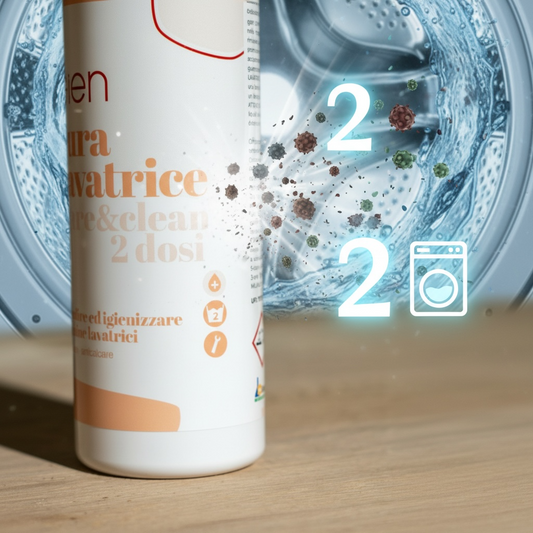 Soluție igienizare mașină spălat, 400ml