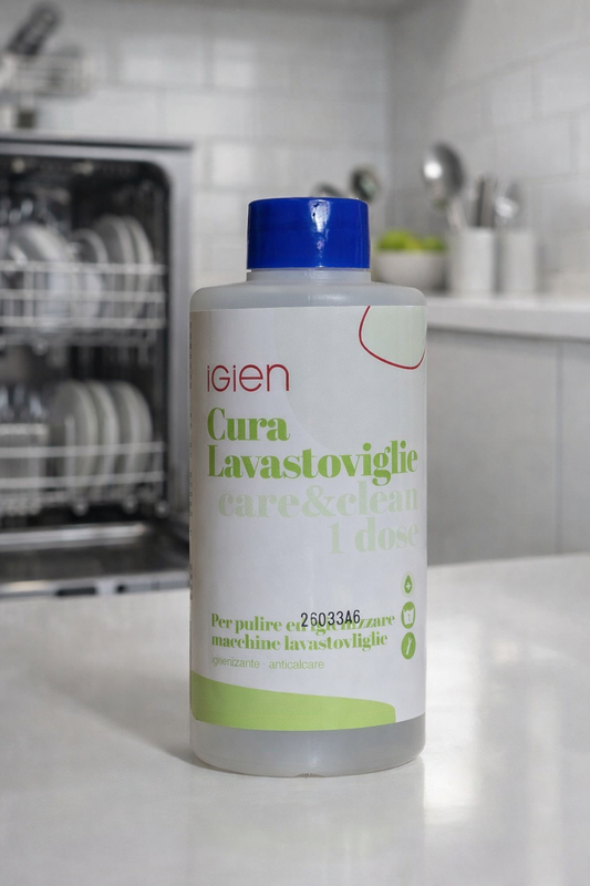 Soluție întreținere mașină spălat vase, 250ml