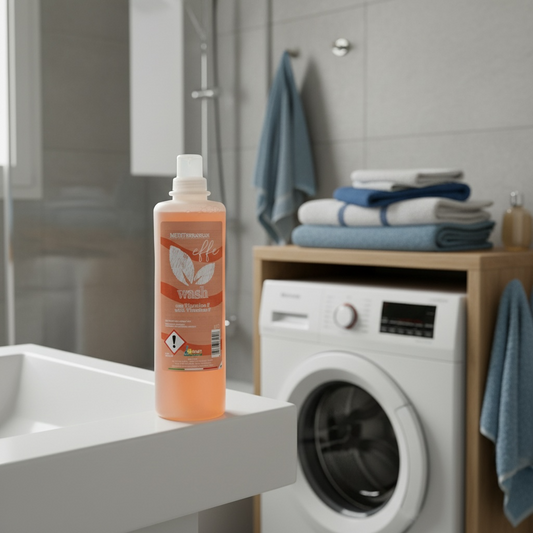 Detergent lichid rufe, Medit EFFE, hipoalergenic, 1L