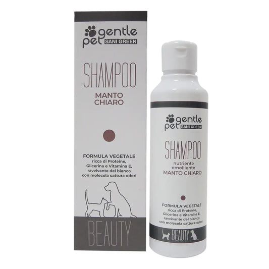 Șampon pentru animale cu păr deschis - Protecție culori, 250ml