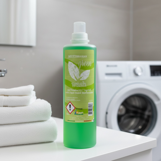 Detergent lichid rufe, Mediterranean Green, 1L