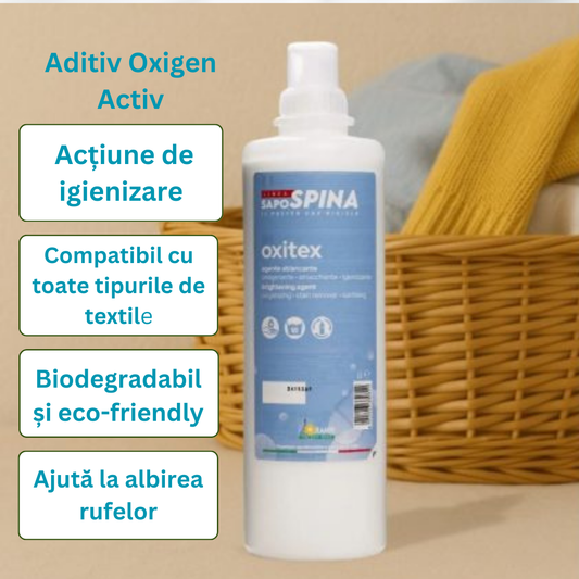 Aditiv pentru detergent , oxigen activ, curățare intensă, 1L