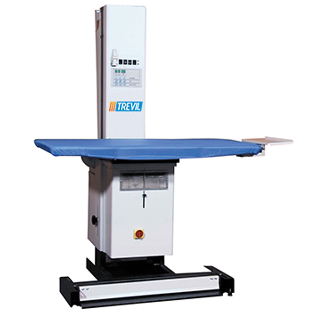 Masă dreptunghiulară aspiranta si suflanta cu reglare pe înălțime, pentru conectarea la un sistem central de abur.