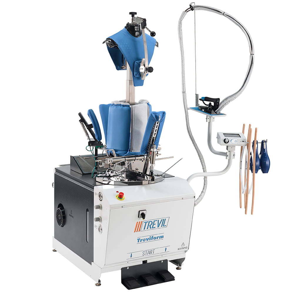 Manechin tensionat dedicat calcatului de veste si paltoane