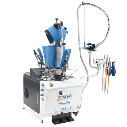 Manechin tensionat dedicat calcatului de veste si paltoane