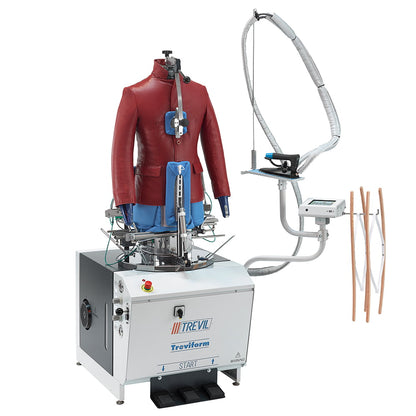 Manechin tensionat dedicat calcatului de veste si paltoane