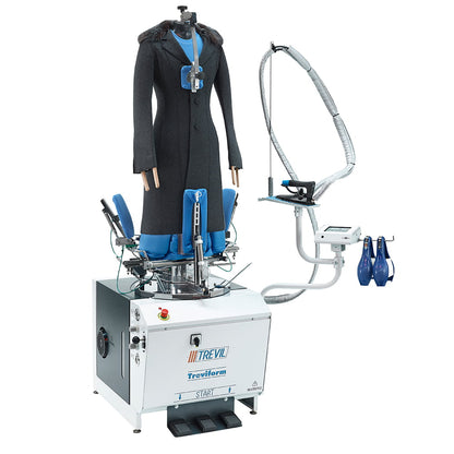 Manechin tensionat dedicat calcatului de veste si paltoane