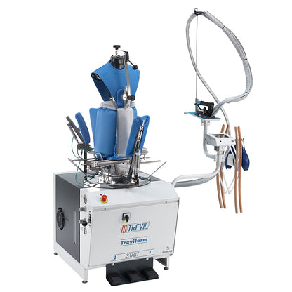 Manechin tensionat dedicat calcatului de veste si paltoane