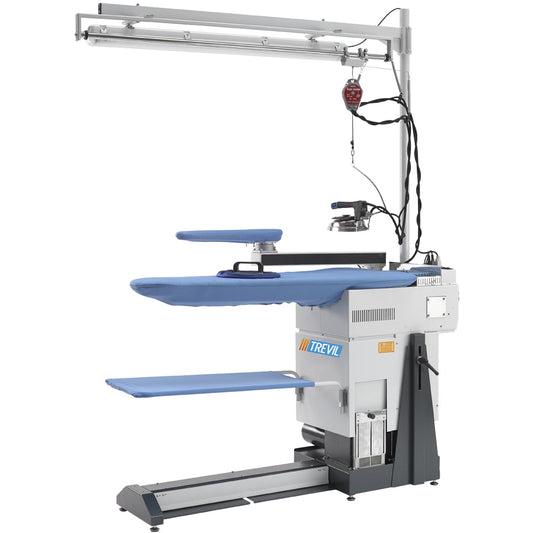 Masa de calcat profesionala aspiranta,suflanta si vaporizanta