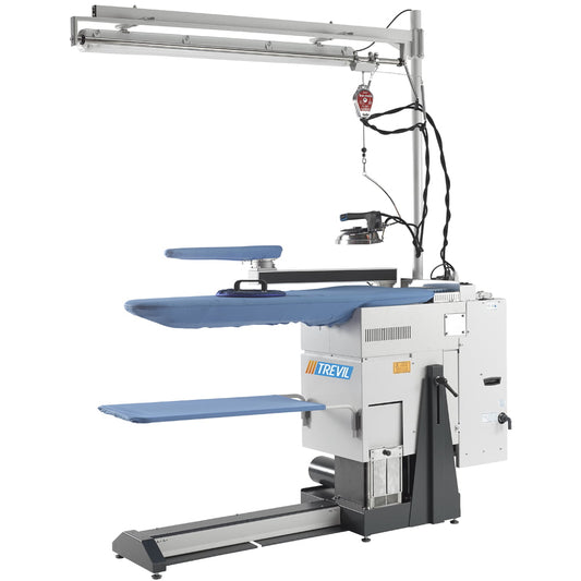 Masa de calcat profesionala aspiranta,suflanta si vaporizanta